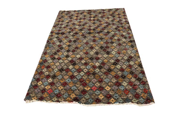 Detail image of 3' 8 x 6' Hand Knotted Balouch Wool Rug