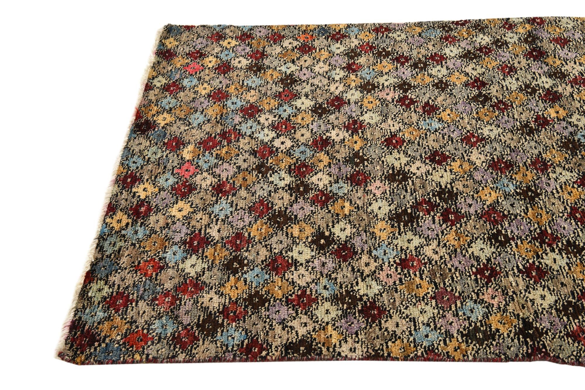 3' 8 x 6' Hand Knotted Balouch Wool Rug