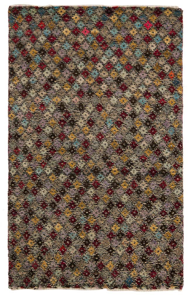 3' 8 x 6' Hand Knotted Balouch Wool Rug