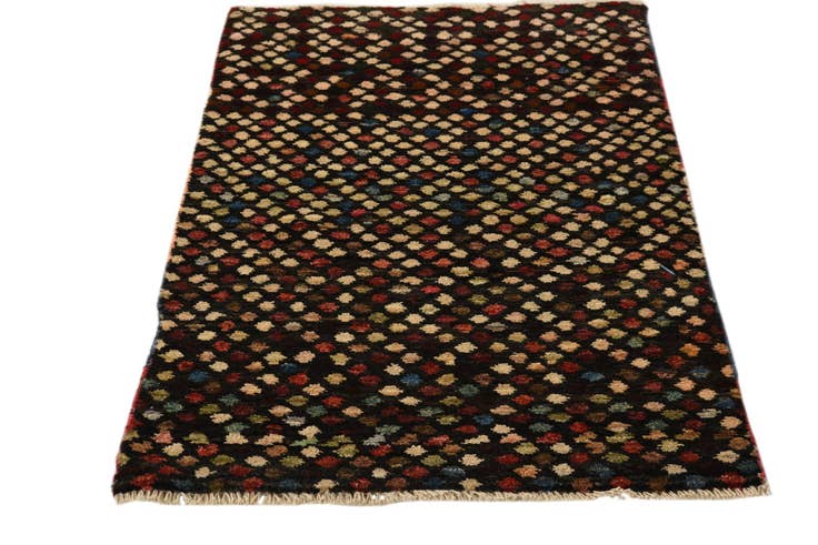 Detail image of 2' 7 x 4' 5 Hand Knotted Balouch Wool Rug