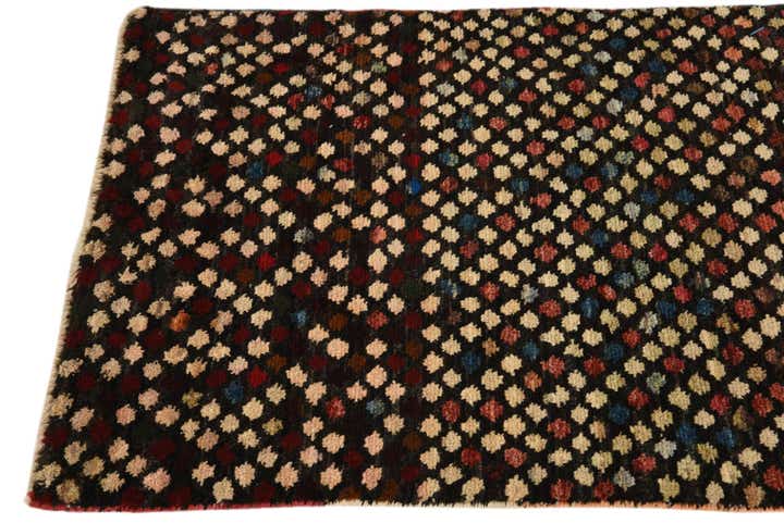 2' 7 x 4' 5 Hand Knotted Balouch Wool Rug