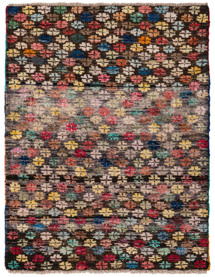 Detail image of 2' 10 x 4' 5 Hand Knotted Balouch Wool Rug