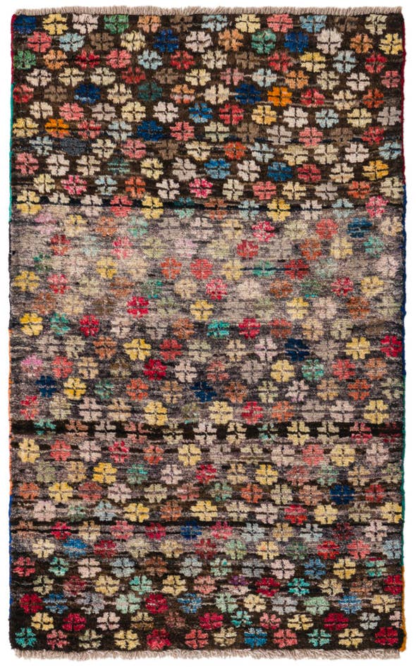 Detail image of 2' 10 x 4' 5 Hand Knotted Balouch Wool Rug