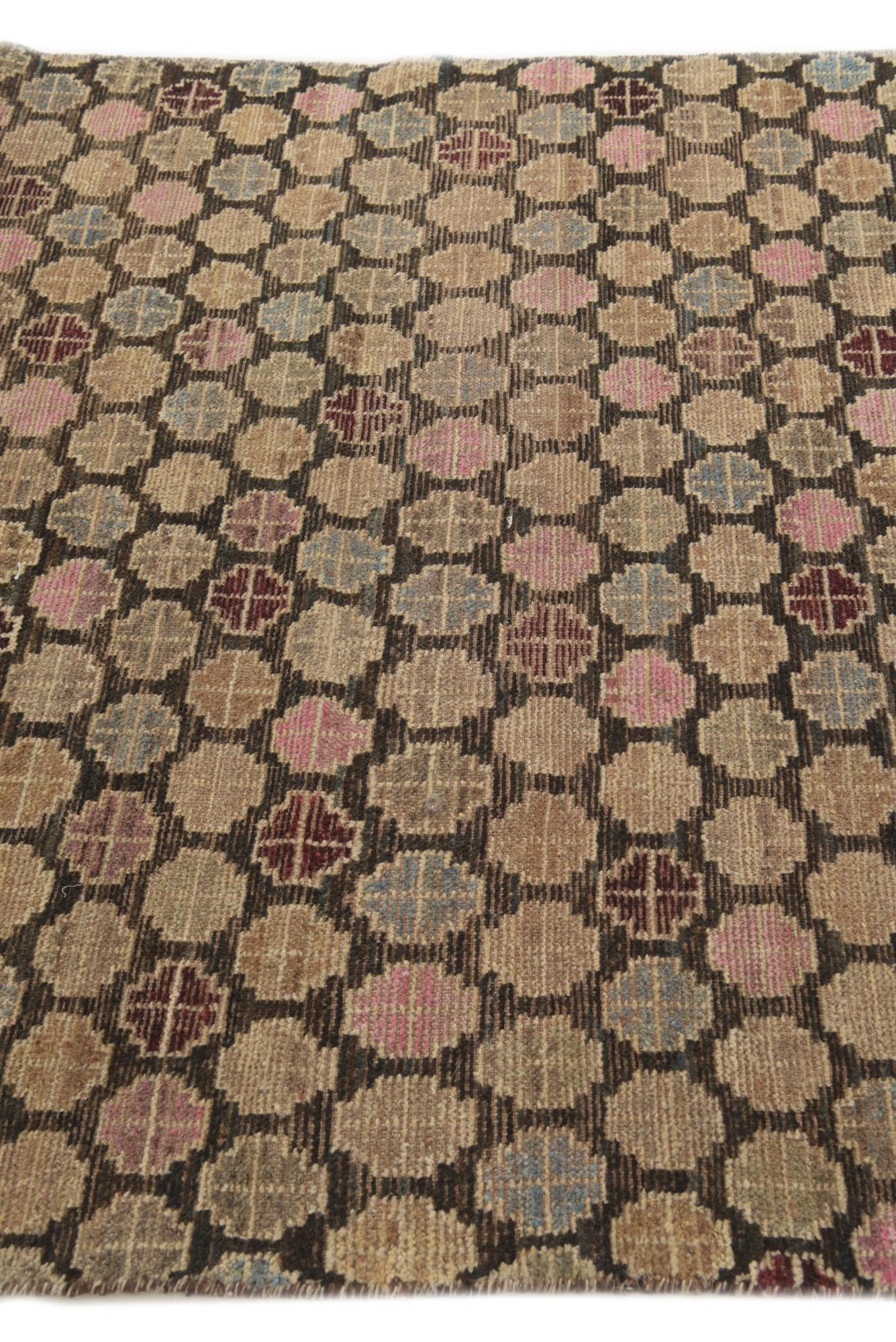 4' 10 x 8' 1 Hand Knotted Balouch Wool Rug