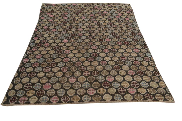 Detail image of 5' x 8' Hand Knotted Balouch Wool Rug