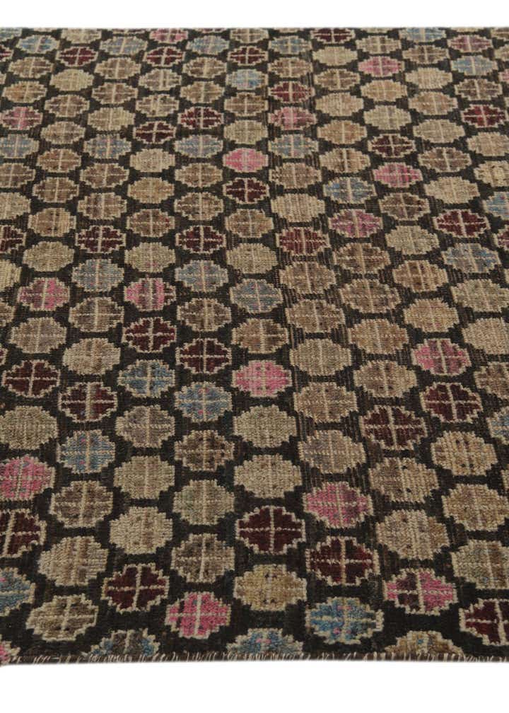 5' x 8' Hand Knotted Balouch Wool Rug