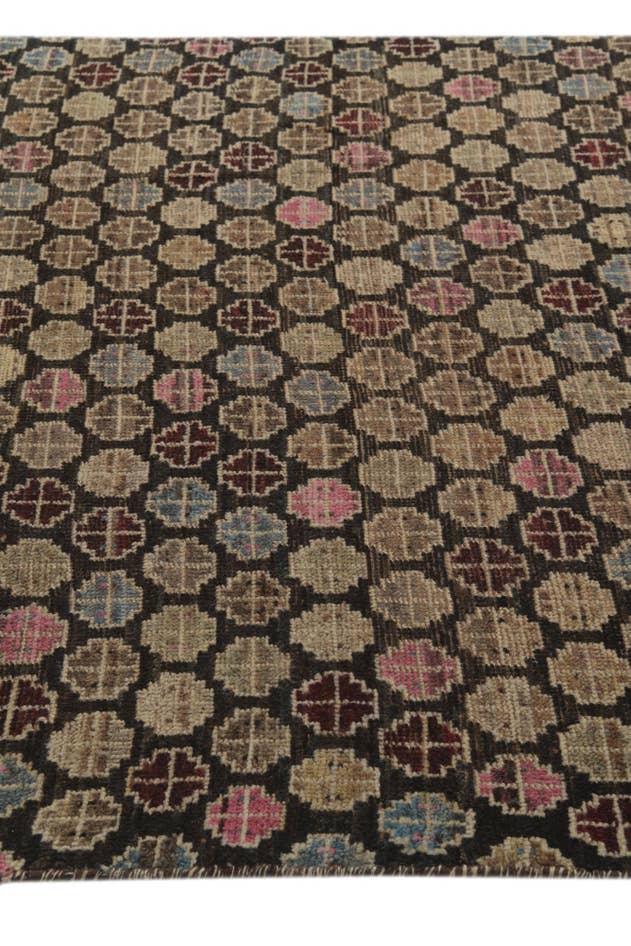 Detail image of 5' x 8' Hand Knotted Balouch Wool Rug