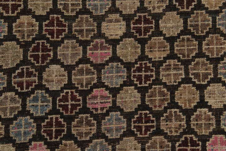 5' x 8' Hand Knotted Balouch Wool Rug