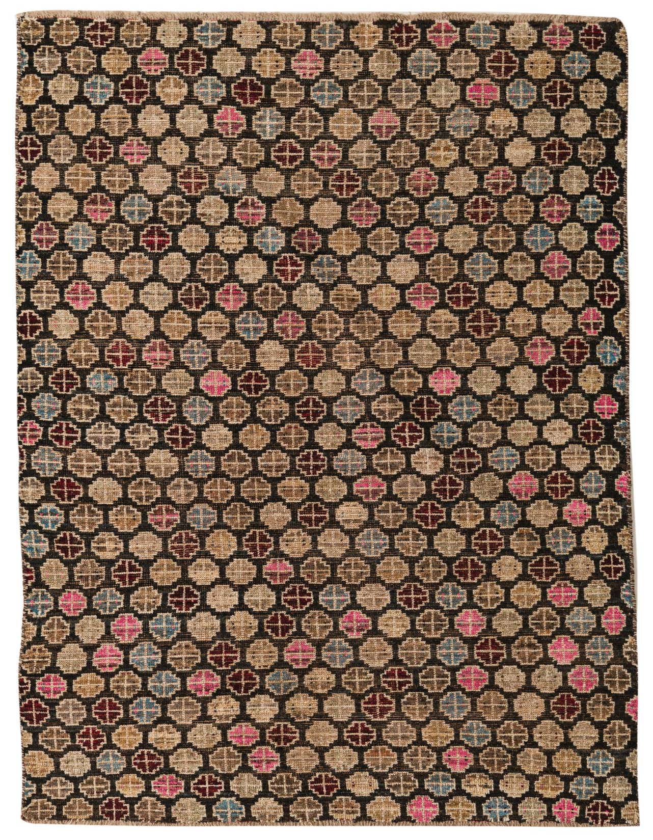 5' x 8' Hand Knotted Balouch Wool Rug
