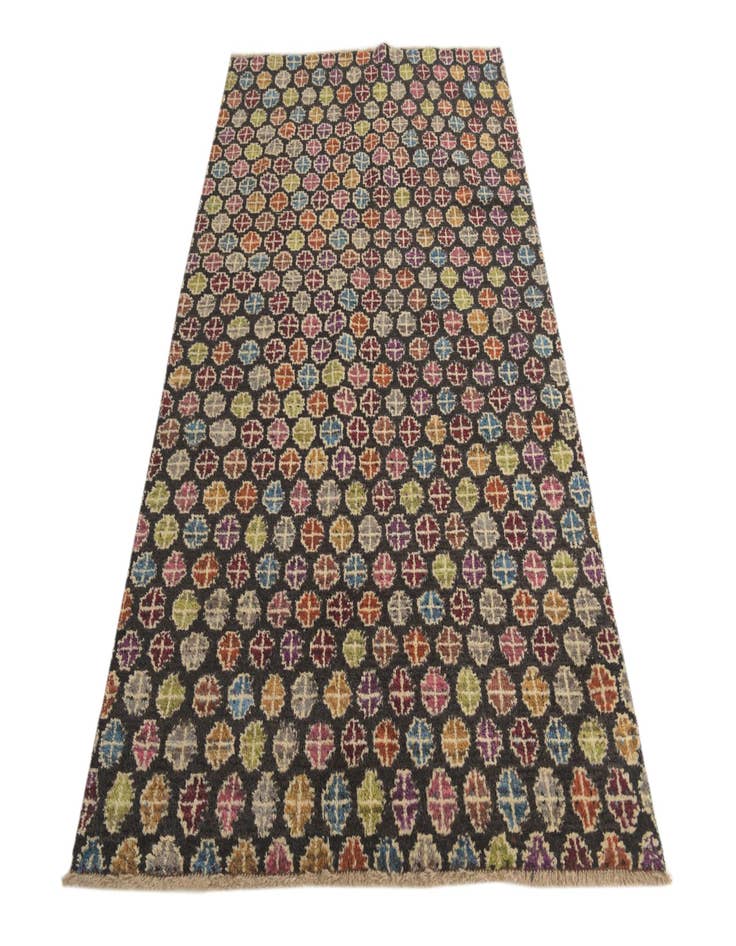 Detail image of 5' x 8' 1  Hand Knotted Balouch Wool Rug