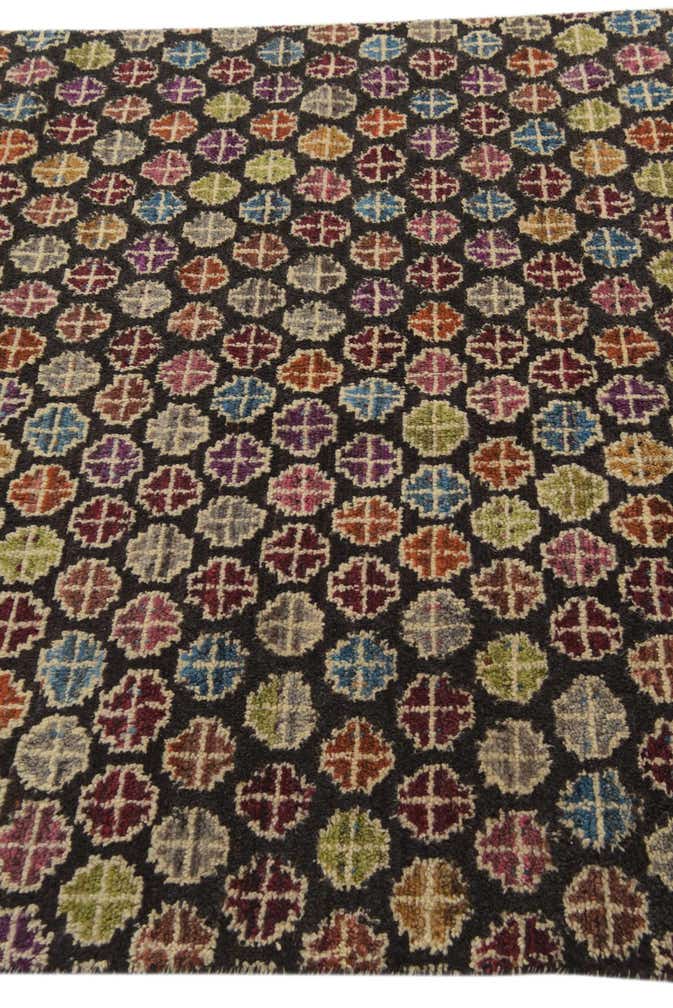 5' x 8' 1 Hand Knotted Balouch Wool Rug