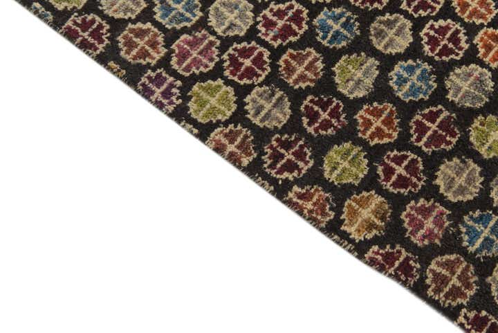 5' x 8' 1 Hand Knotted Balouch Wool Rug