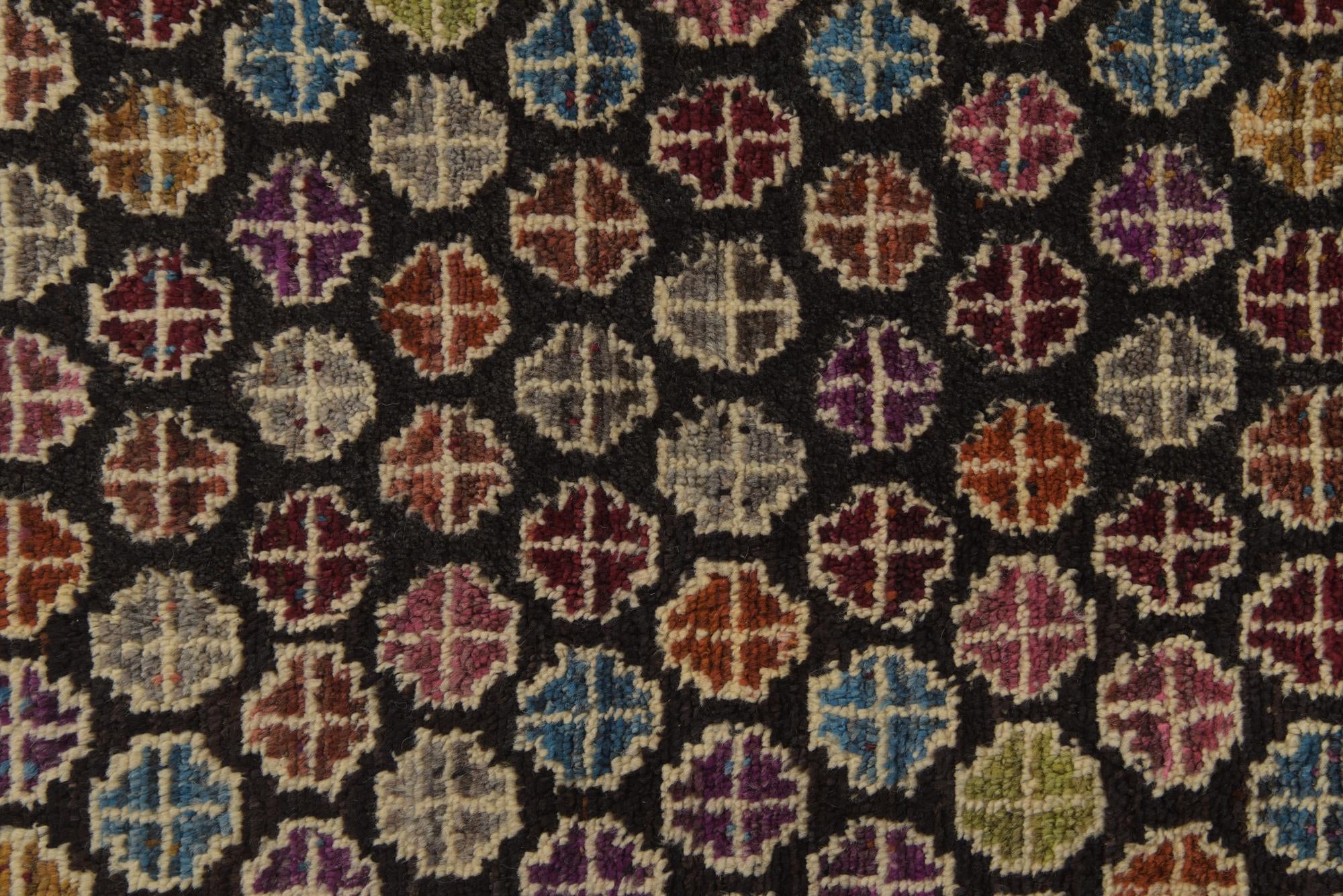 5' x 8' 1 Hand Knotted Balouch Wool Rug