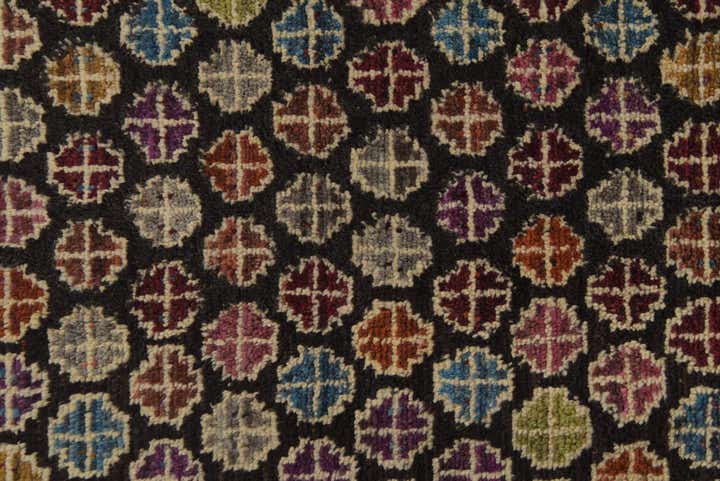 5' x 8' 1 Hand Knotted Balouch Wool Rug