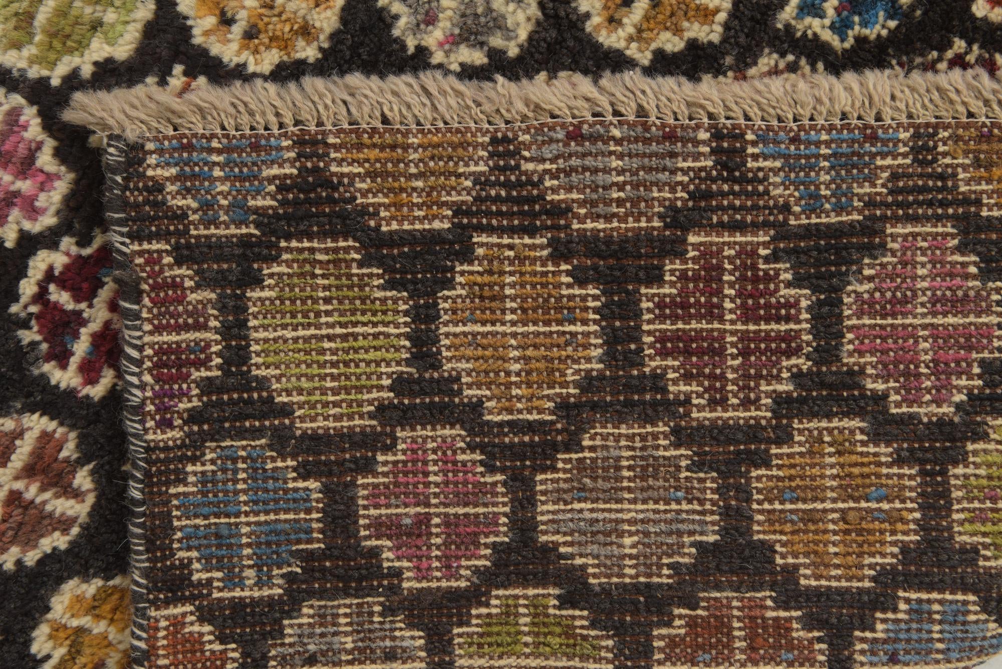 5' x 8' 1 Hand Knotted Balouch Wool Rug