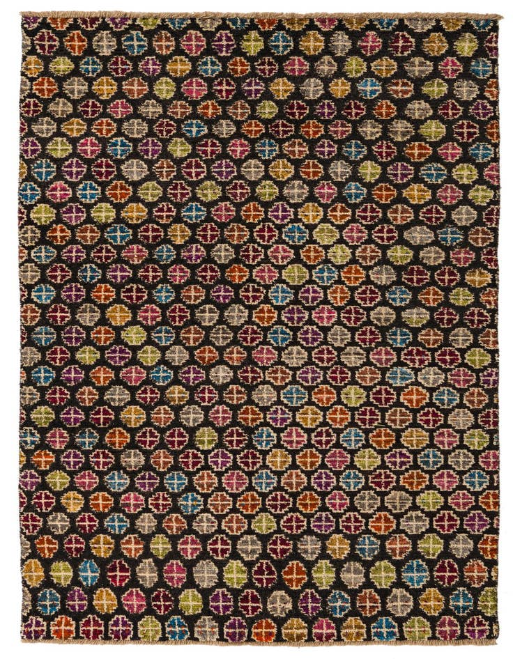 Detail image of 5' x 8' 1 Hand Knotted Balouch Wool Rug