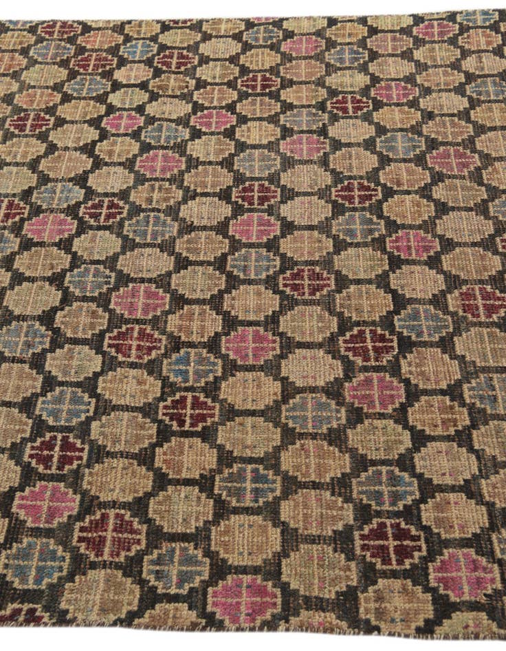 Detail image of 5' x 8'  Hand Knotted Balouch Wool Rug