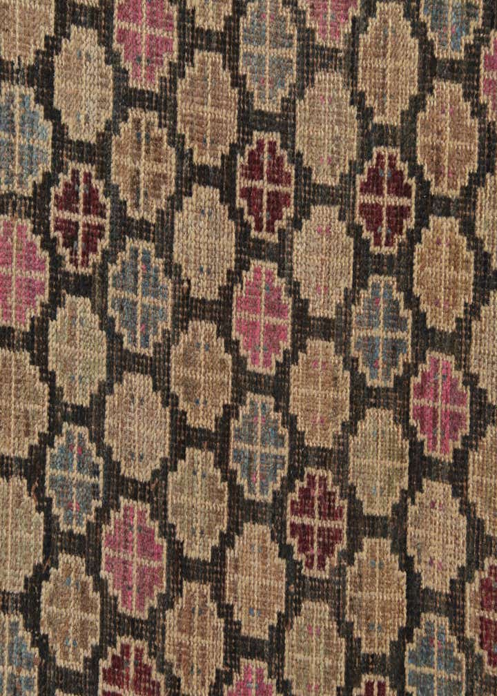 5' x 8' Hand Knotted Balouch Wool Rug