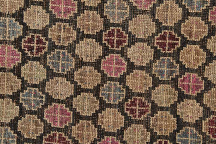 5' x 8' Hand Knotted Balouch Wool Rug