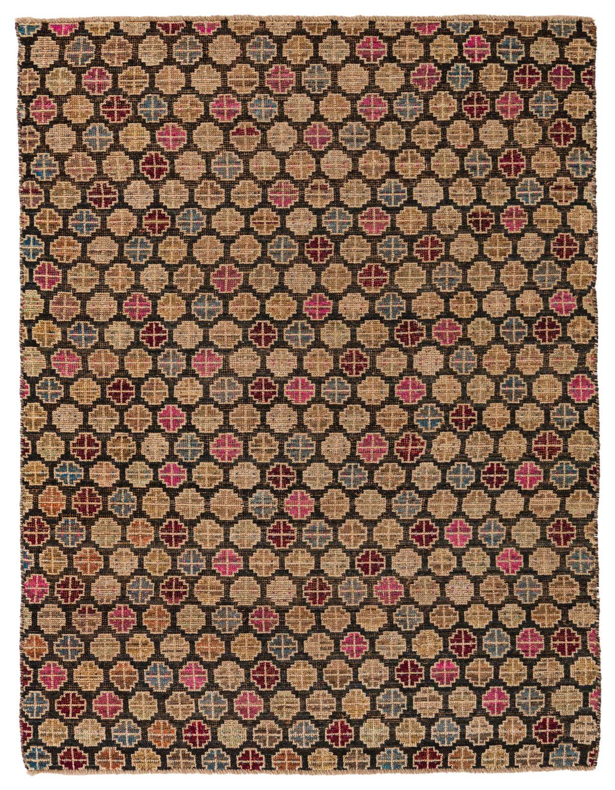 5' x 8' Hand Knotted Balouch Wool Rug