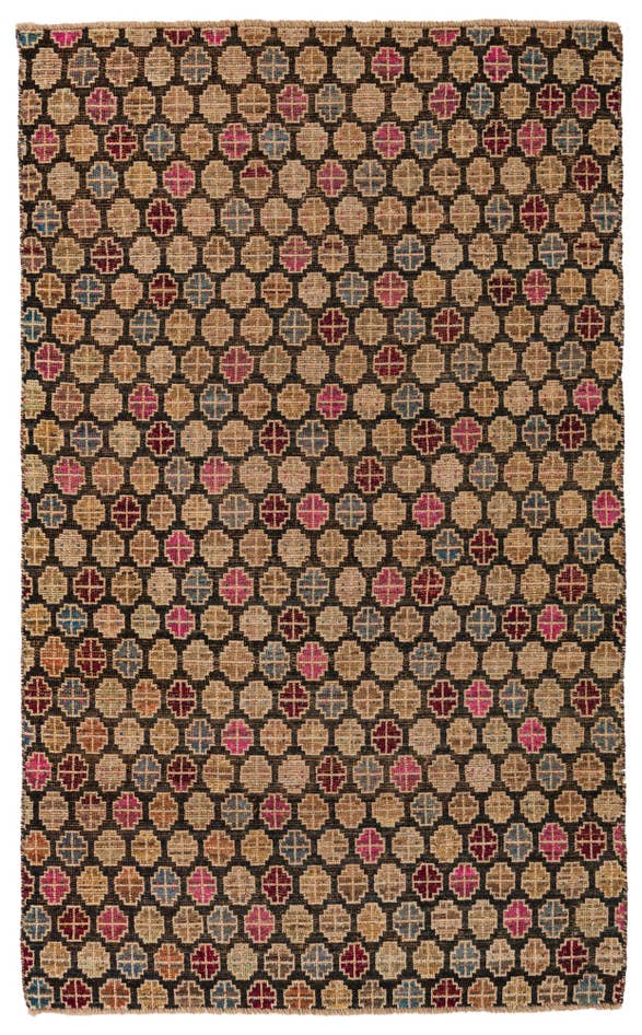 Detail image of 5' x 8' Hand Knotted Balouch Wool Rug