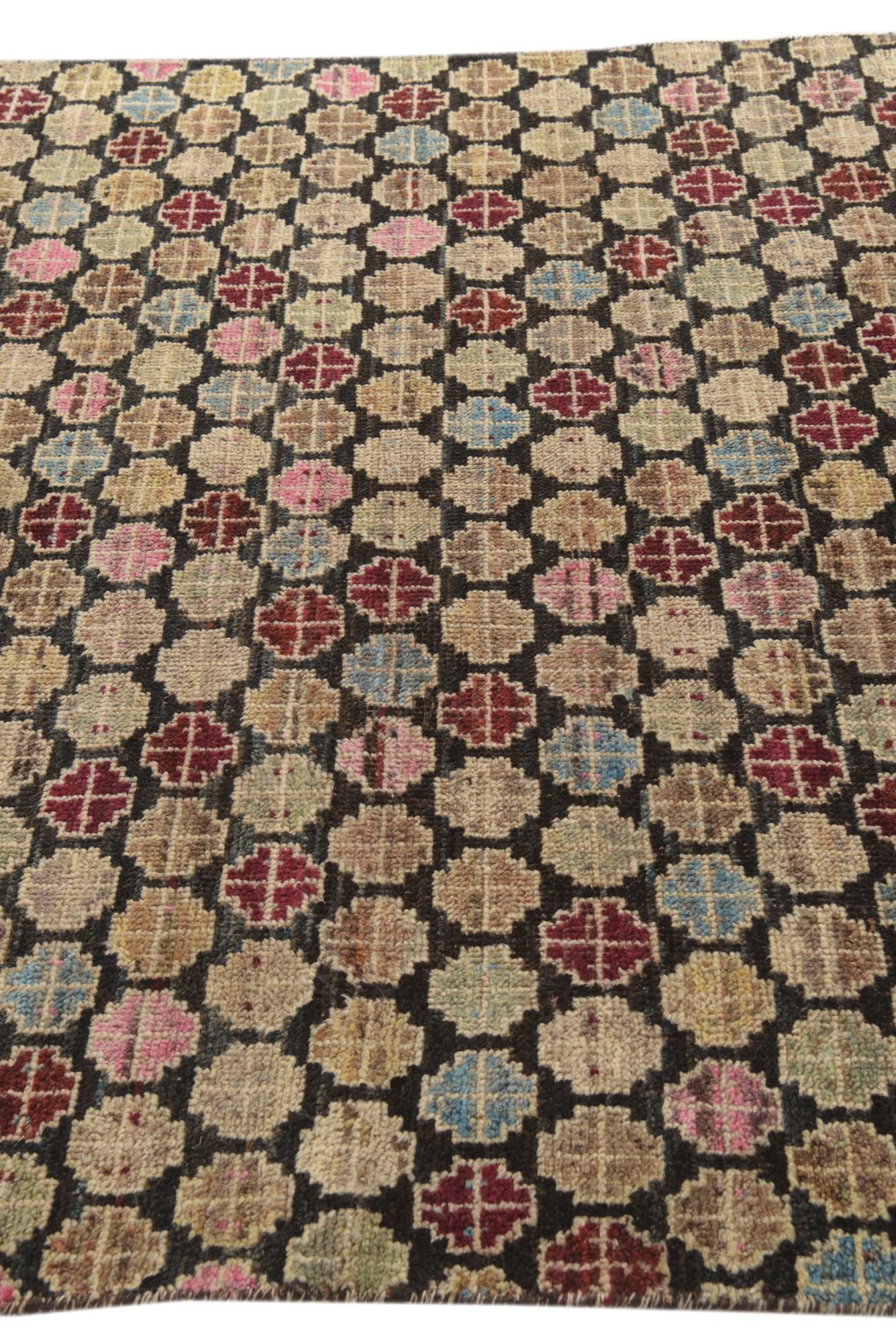 5' 3 x 8' 3 Hand Knotted Balouch Wool Rug