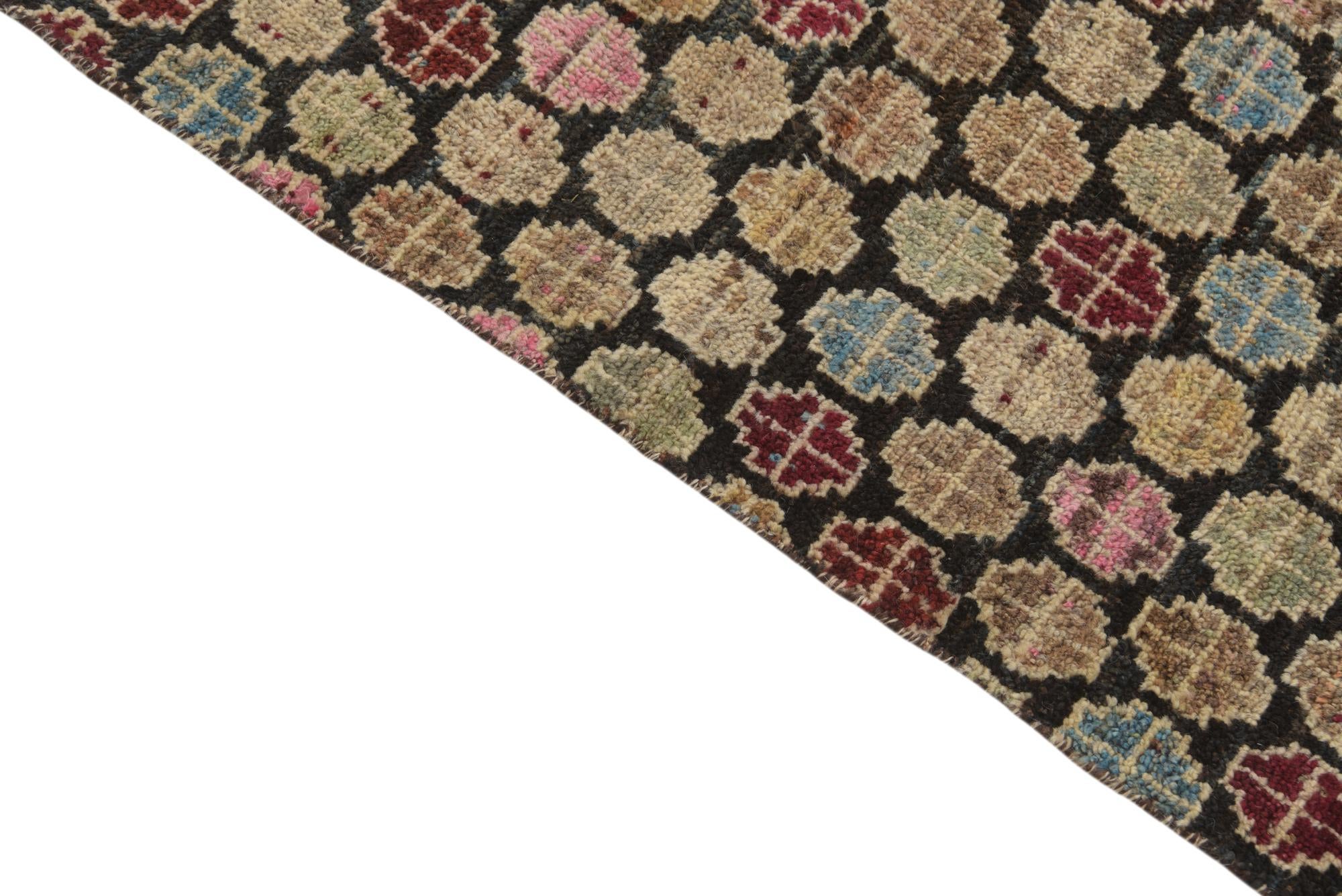 5' 3 x 8' 3 Hand Knotted Balouch Wool Rug