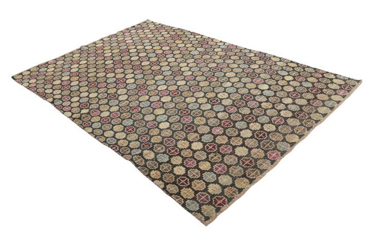 6' x 8' 9 Hand Knotted Balouch Wool Rug