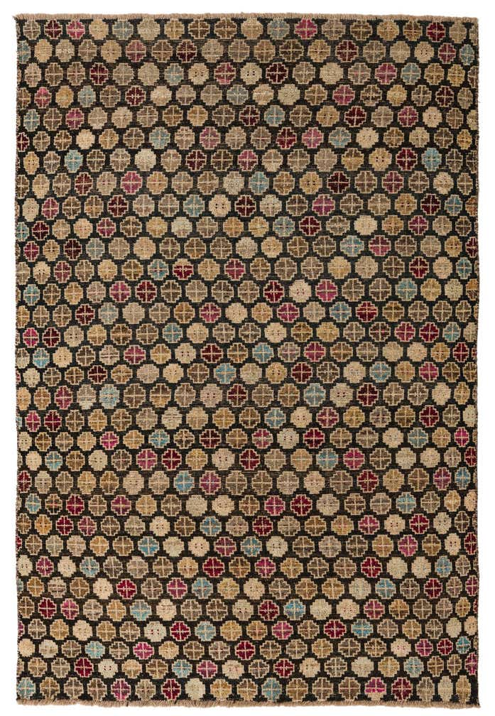 6' x 8' 9 Hand Knotted Balouch Wool Rug