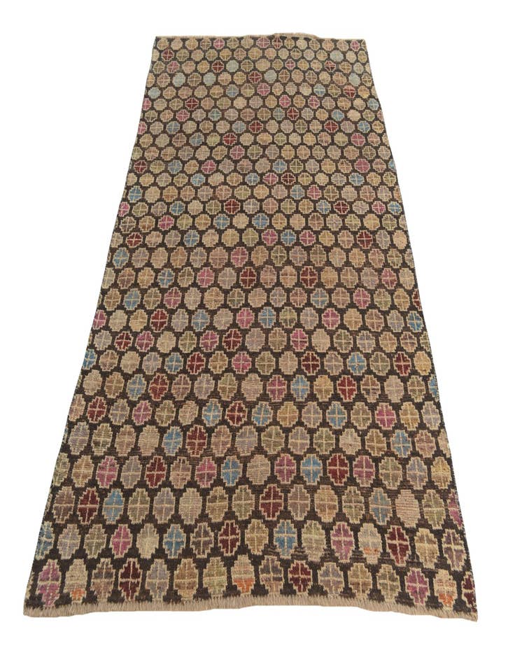 Detail image of 5' 1 x 7' 10 Hand Knotted Balouch Wool Rug