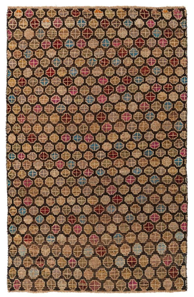 5' 1 x 7' 10 Hand Knotted Balouch Wool Rug