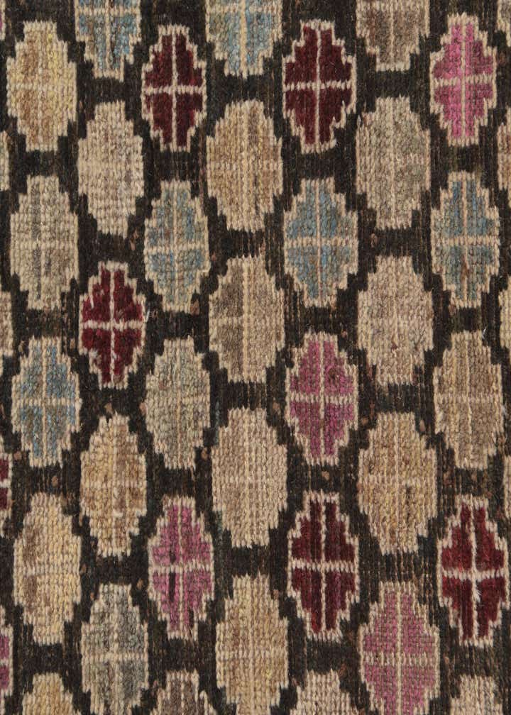 4' 10 x 8' Hand Knotted Balouch Wool Rug