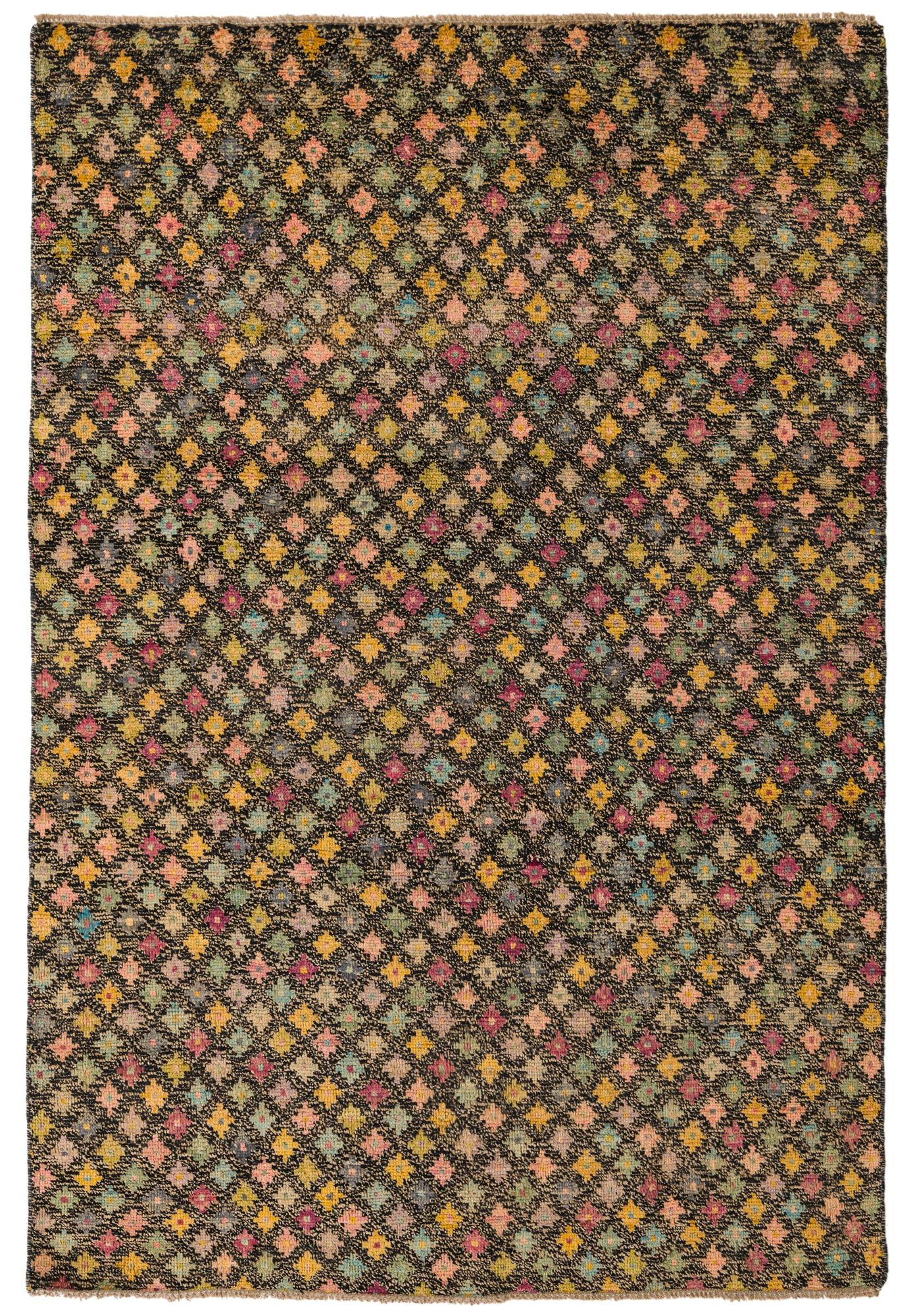 5' 7 x 8' 3 Hand Knotted Balouch Wool Rug
