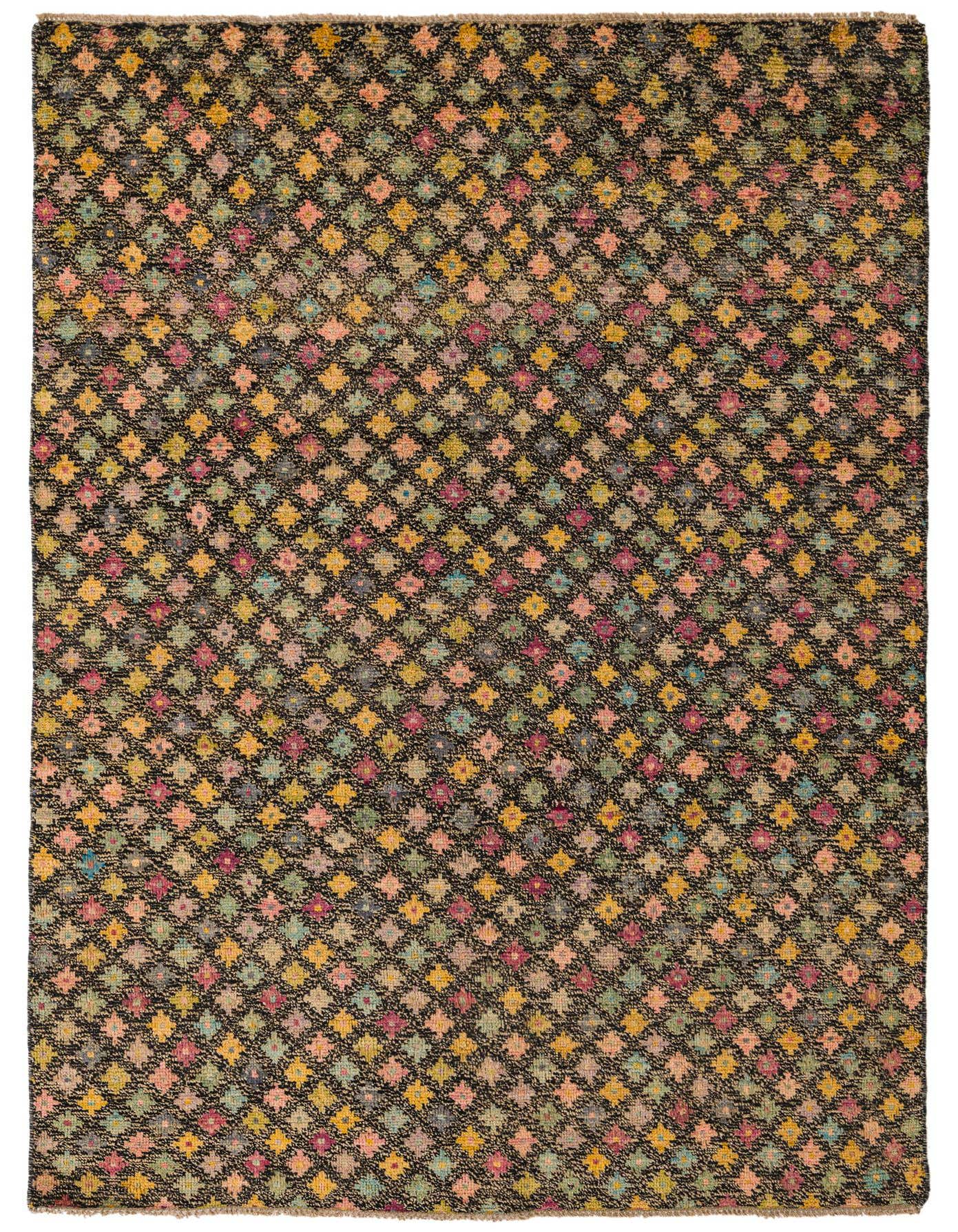 5' 7 x 8' 3 Hand Knotted Balouch Wool Rug