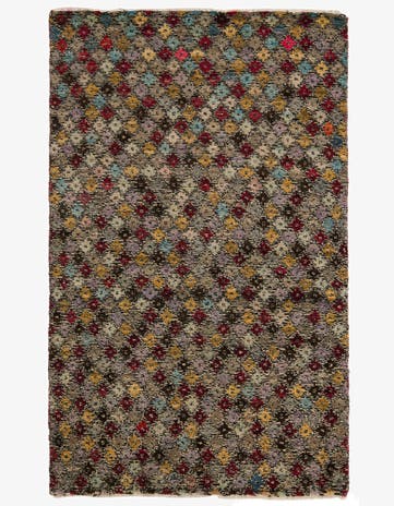 3' 8 x 6' Hand Knotted Balouch Wool Rug
