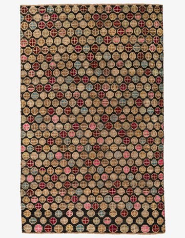 5' 3 x 8' 3 Hand Knotted Balouch Wool Rug