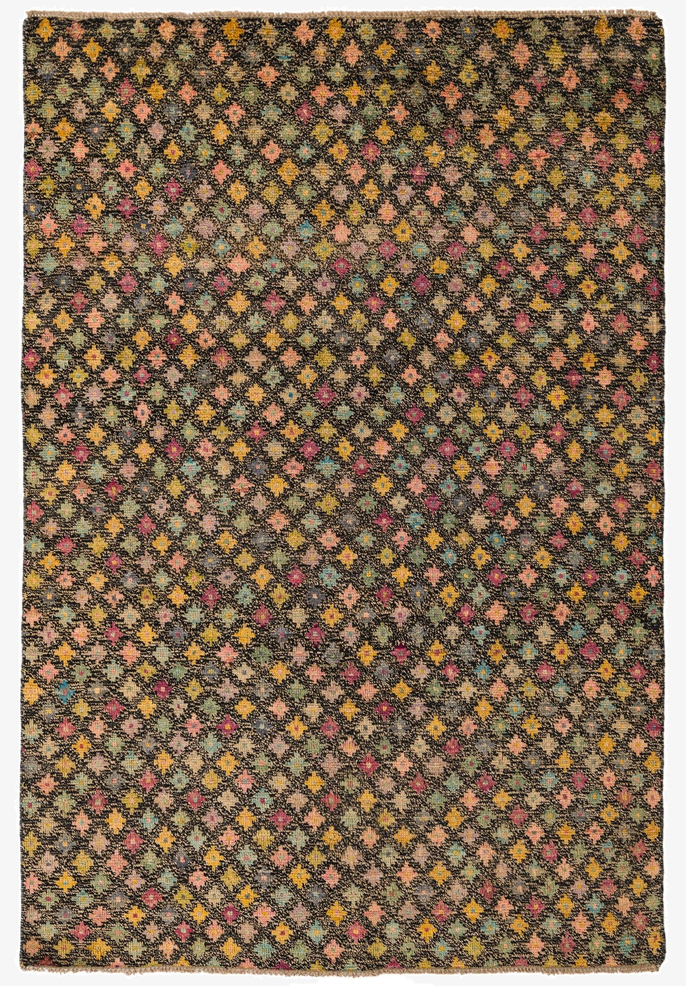 5' 7 x 8' 3  Hand Knotted Balouch Wool Rug