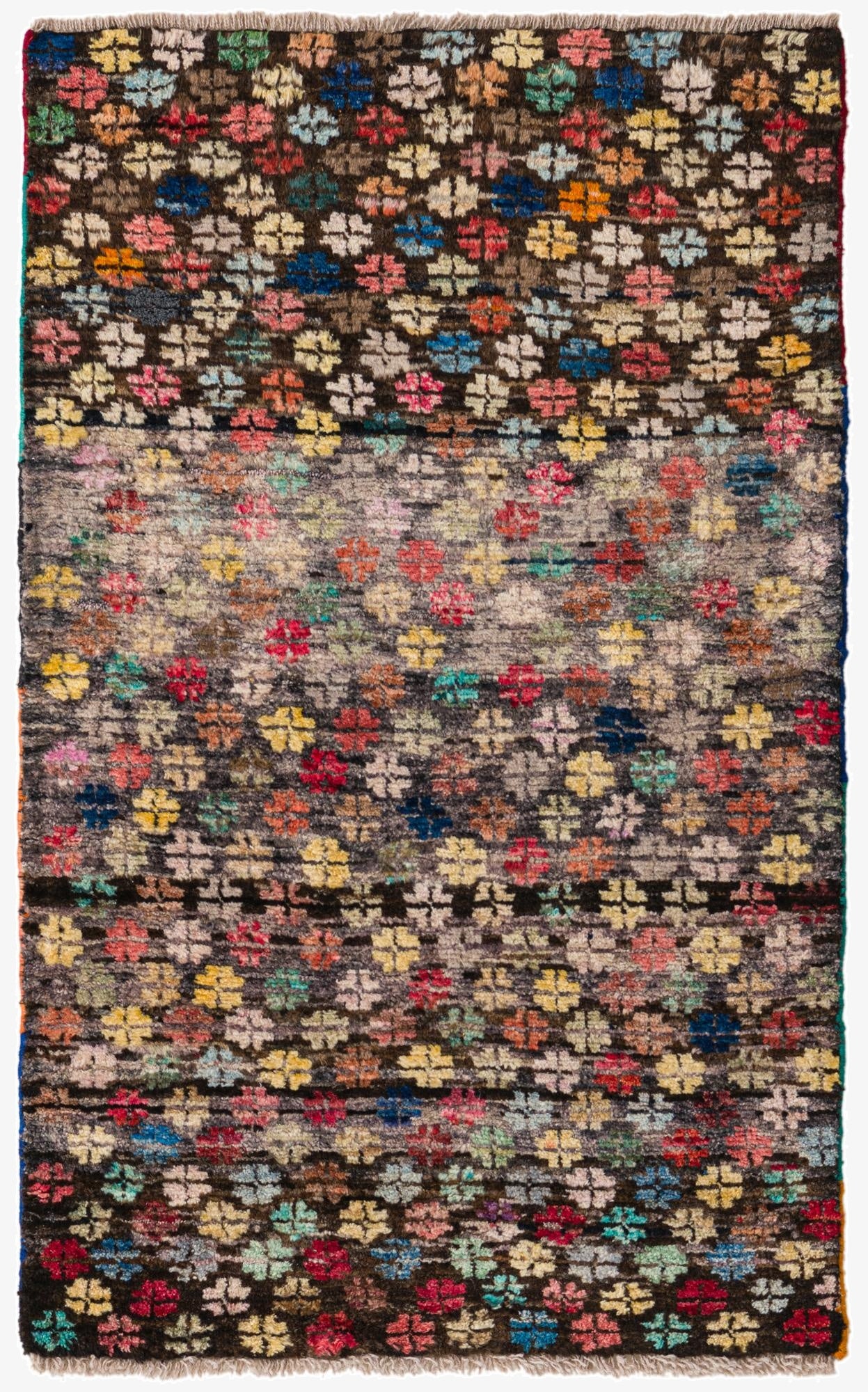 2' 10 x 4' 5  Hand Knotted Balouch Wool Rug