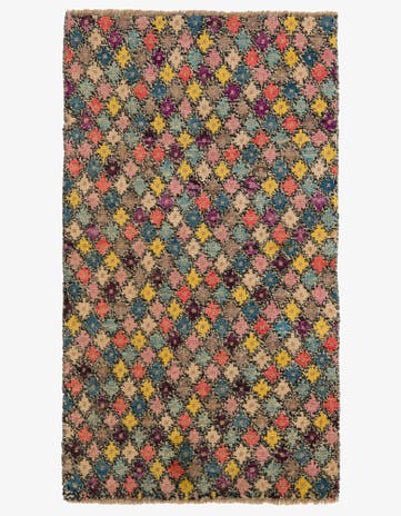 3' x 5' Hand Knotted Balouch Wool Rug