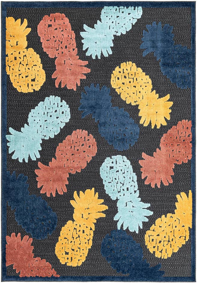 Detail image of 6' x 9' Easy-Clean Belize Indoor / Outdoor Rug