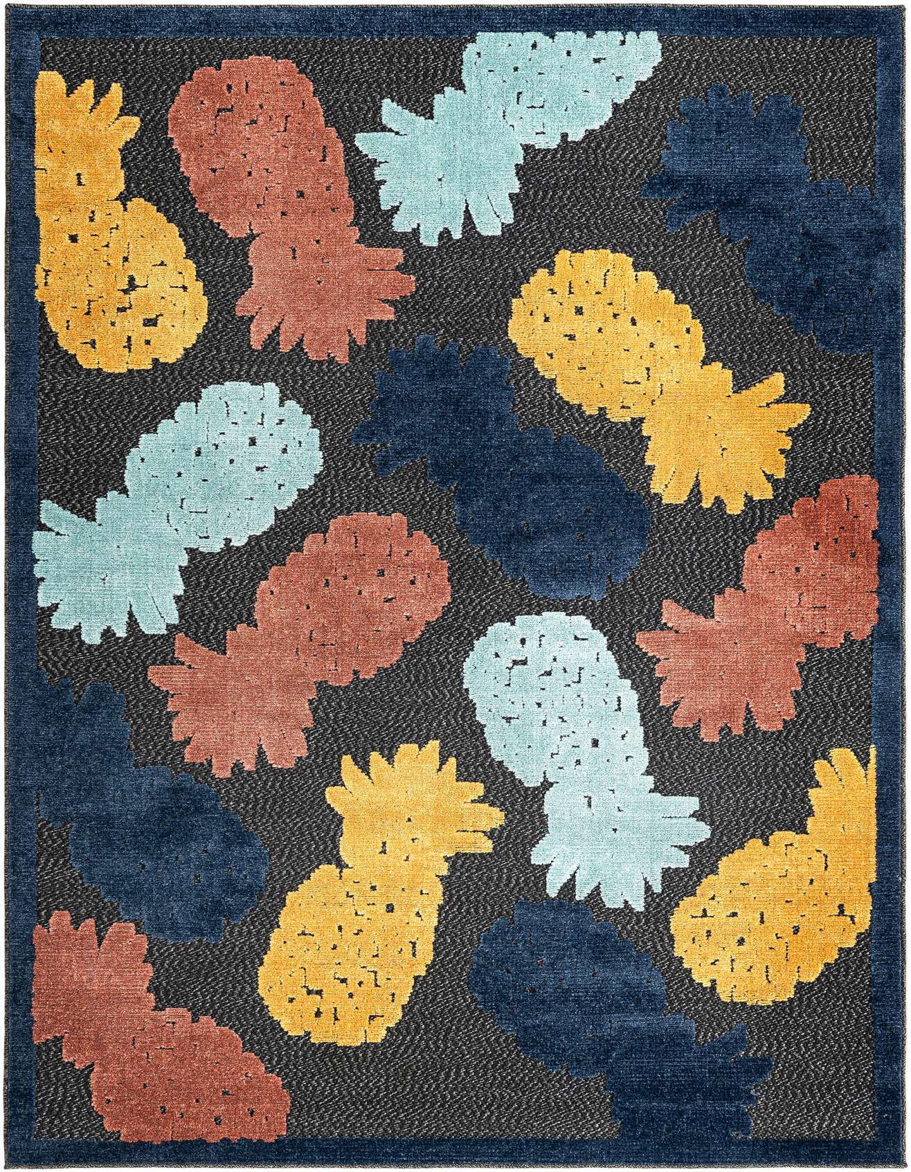5' 3 x 8' Easy-Clean Belize Indoor / Outdoor Rug