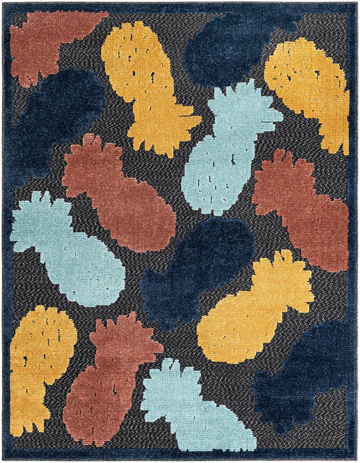 Detail image of 4' x 6' Easy-Clean Belize Indoor / Outdoor Rug