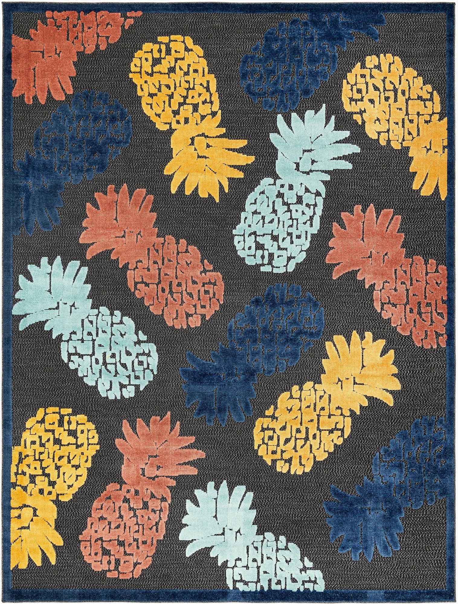 Primary image 9' x 12'  Washable Belize Indoor / Outdoor Rug