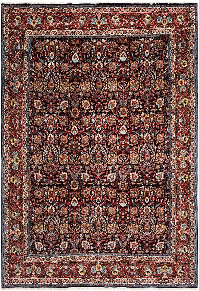 Detail image of 6' 8 x 9' 6 Bidjar Wool Rug