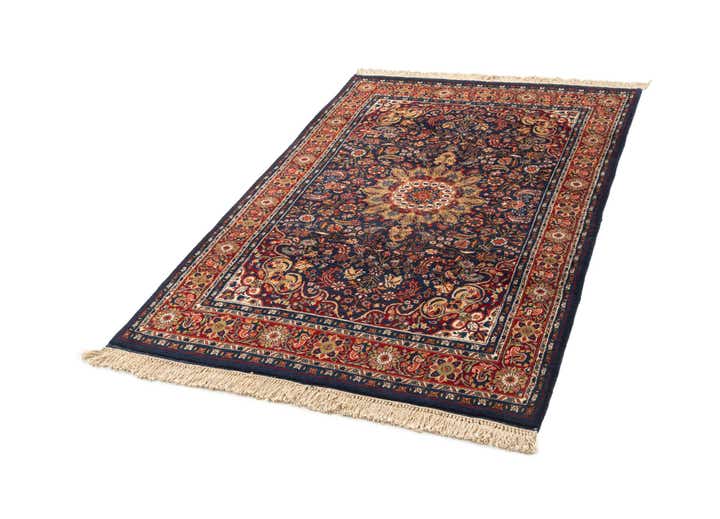 4' x 6' 2 Hand Knotted Bidjar Oriental Wool Rug