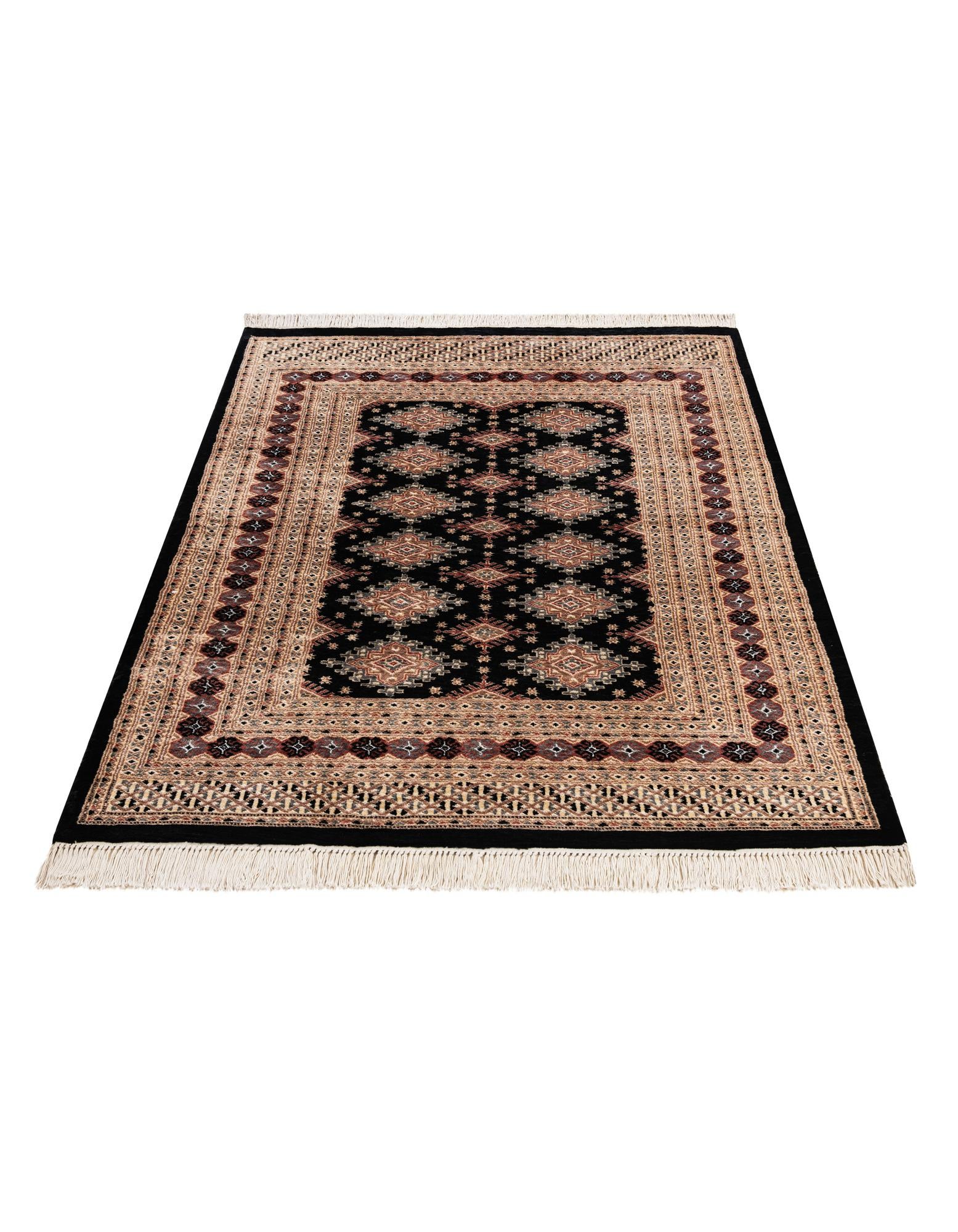 4' 2 x 6' 1 Hand Knotted Bokhara Oriental Rug