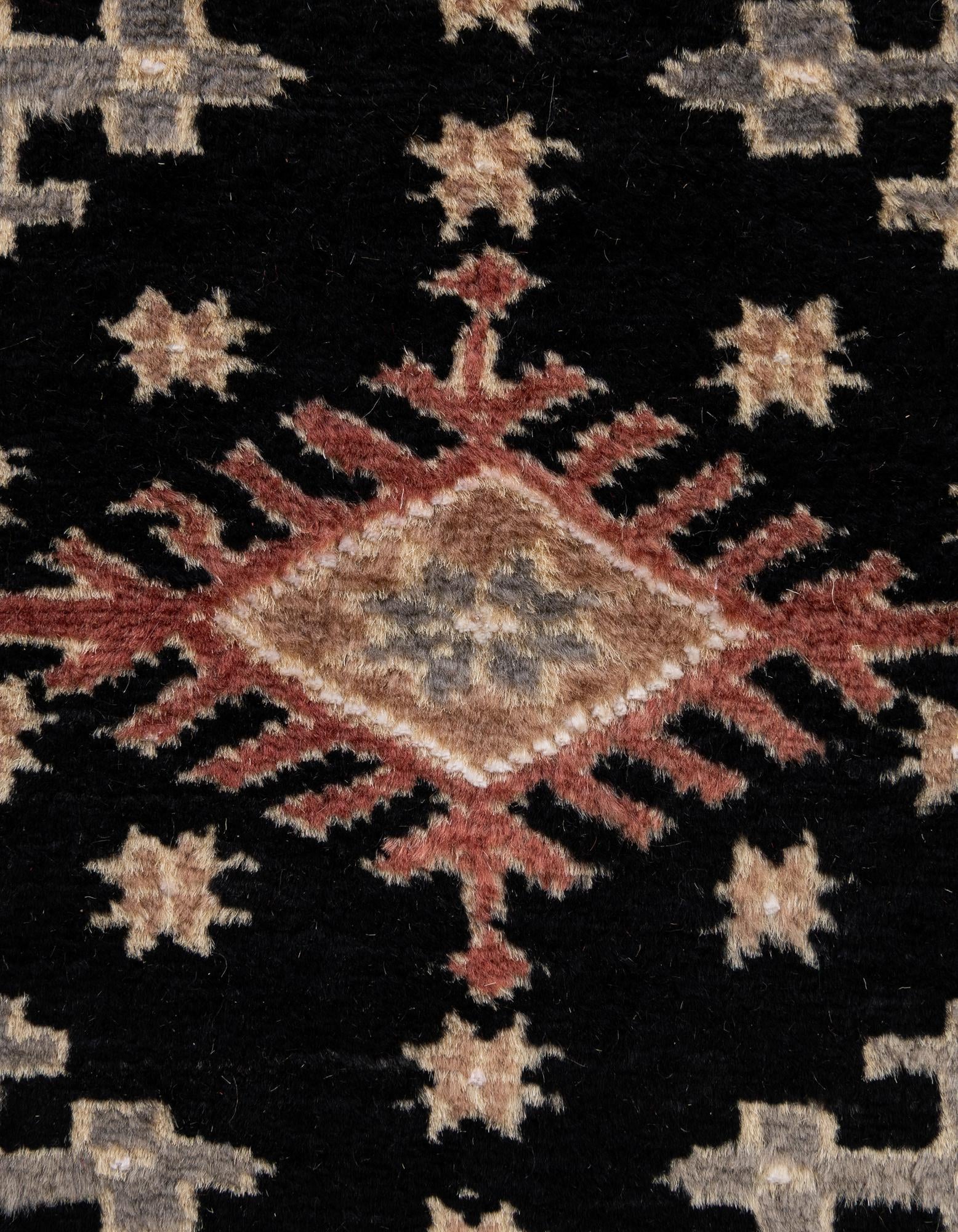 4' 2 x 6' 1 Hand Knotted Bokhara Oriental Rug