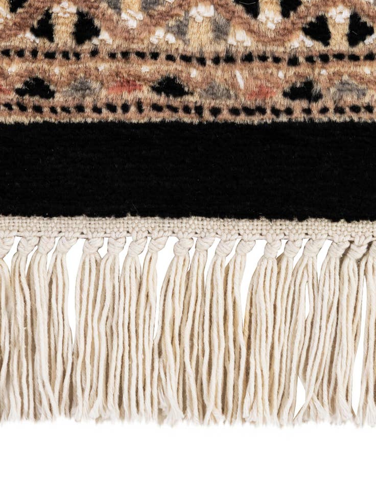 Detail image of 4' 2 x 6' 1  Hand Knotted Bokhara Oriental Rug