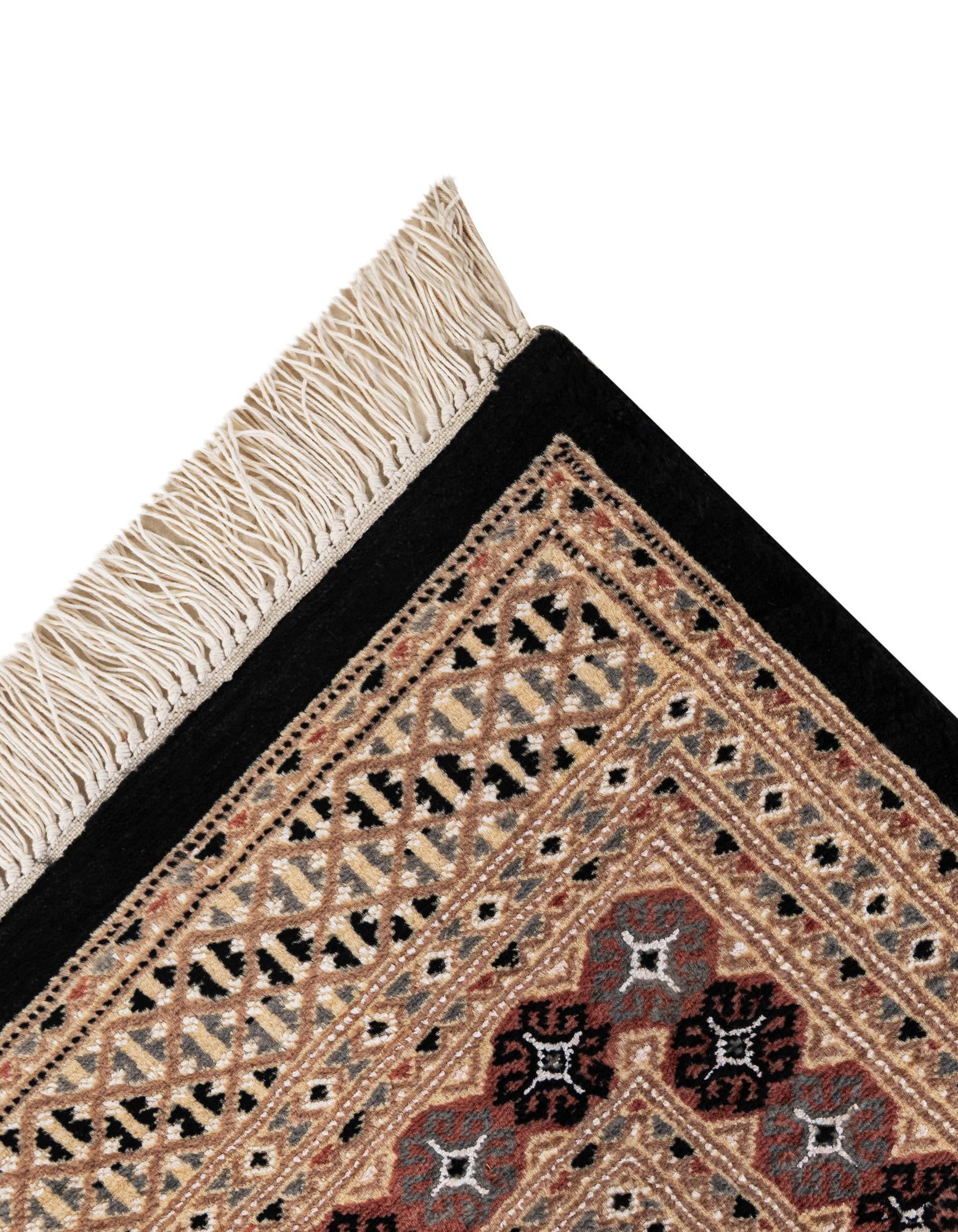 4' 2 x 6' 1 Hand Knotted Bokhara Oriental Rug