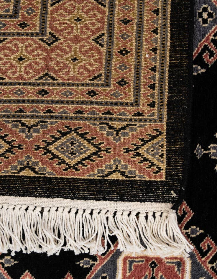 Detail image of 4' 3 x 5' 10  Hand Knotted Bokhara Rug